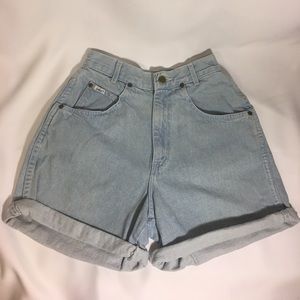 VINTAGE Chic high waisted Denim Shorts
